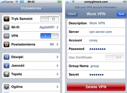 VPN w iPhonie powodem pozwania Apple’a