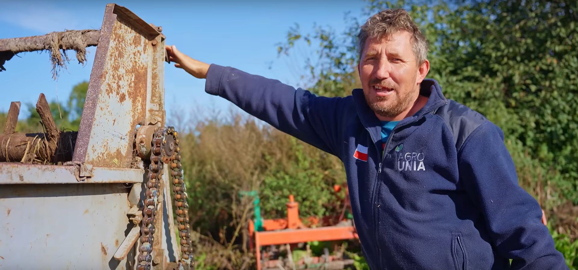 Andrzej z Plutycz z programu "Rolnicy. Podlasie"