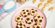 Domowe ciasteczka z szachownicą znikają ze stołu w mgnieniu oka. Każdy je uwielbia