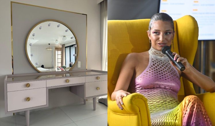 Julia Wieniawa zmienia wystrój sypialni i sprzedaje swoje meble