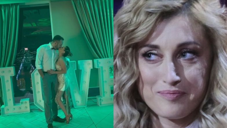 Justyna Żyła zabrała nowego chłopaka na ślub Karoliny Małysz