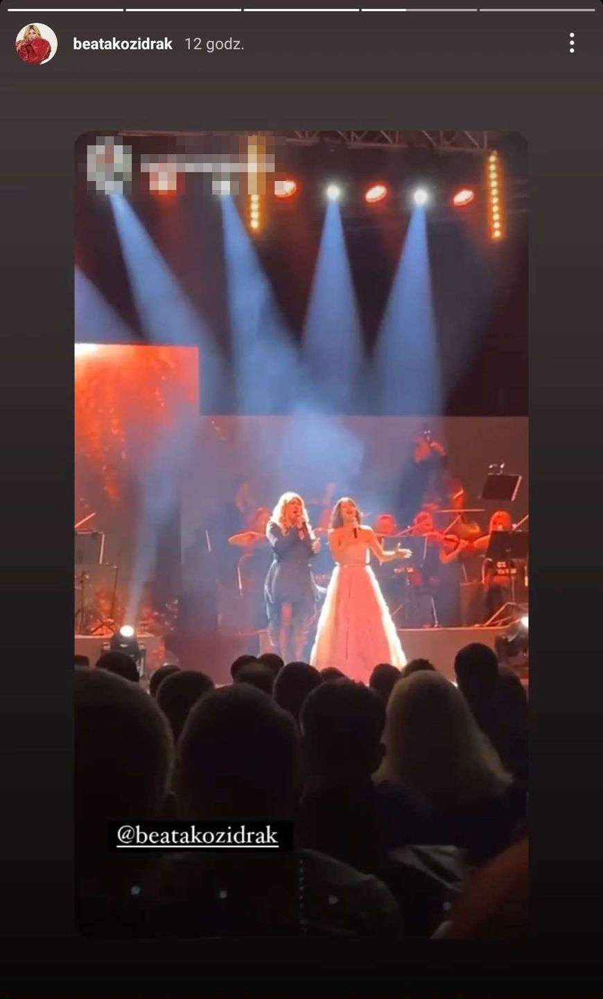 Beata Kozidrak wróciła na scenę u boku Justyny Steczkowskiej 