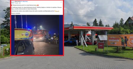 Niezwykły poród. Dziecko przyszło na świat na stacji benzynowej w Haklowej