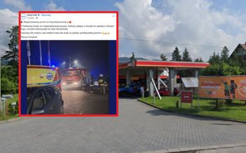Niezwykły poród. Dziecko przyszło na świat na stacji benzynowej w Haklowej