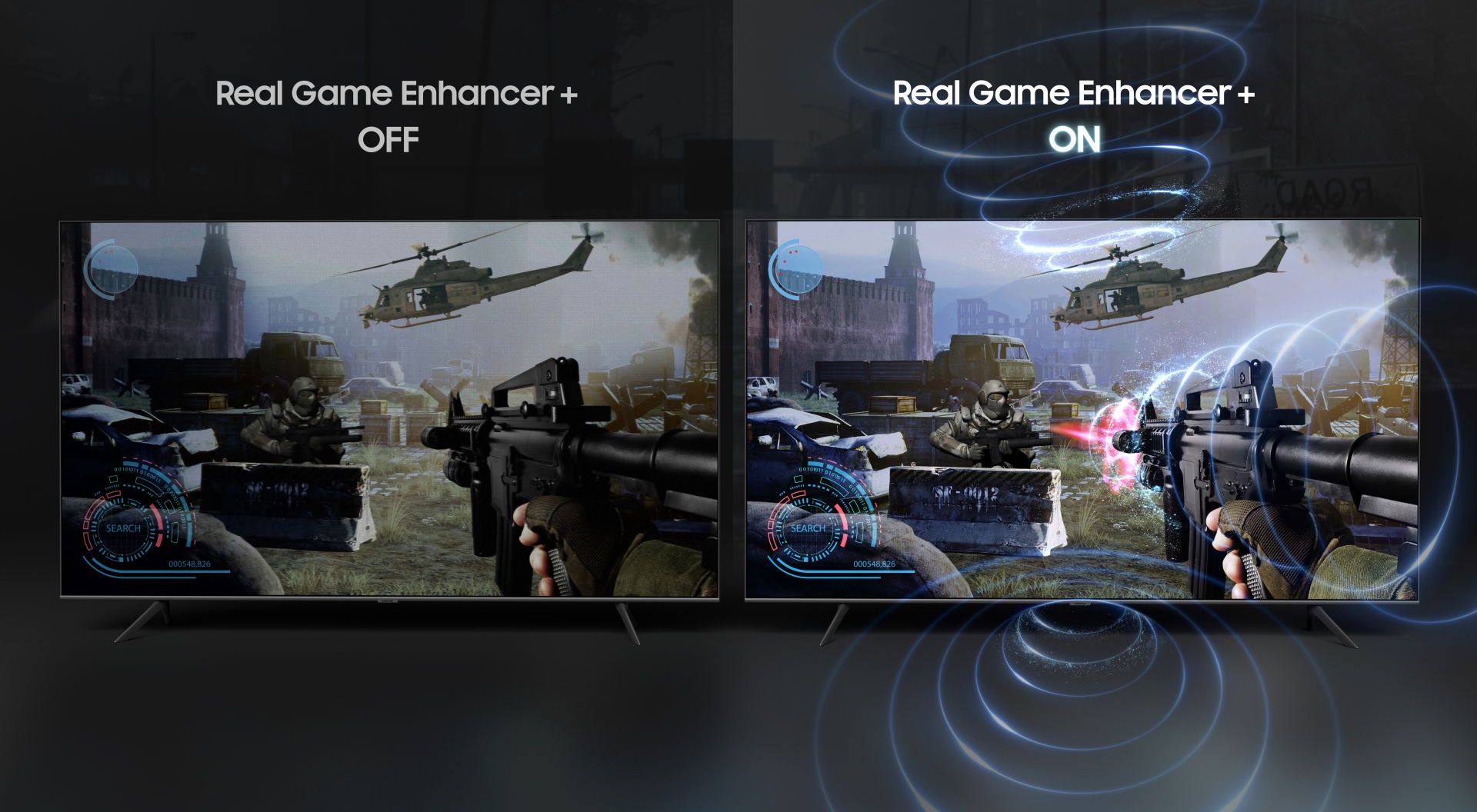 Samsung Q70T - Real Game Enhancer+
