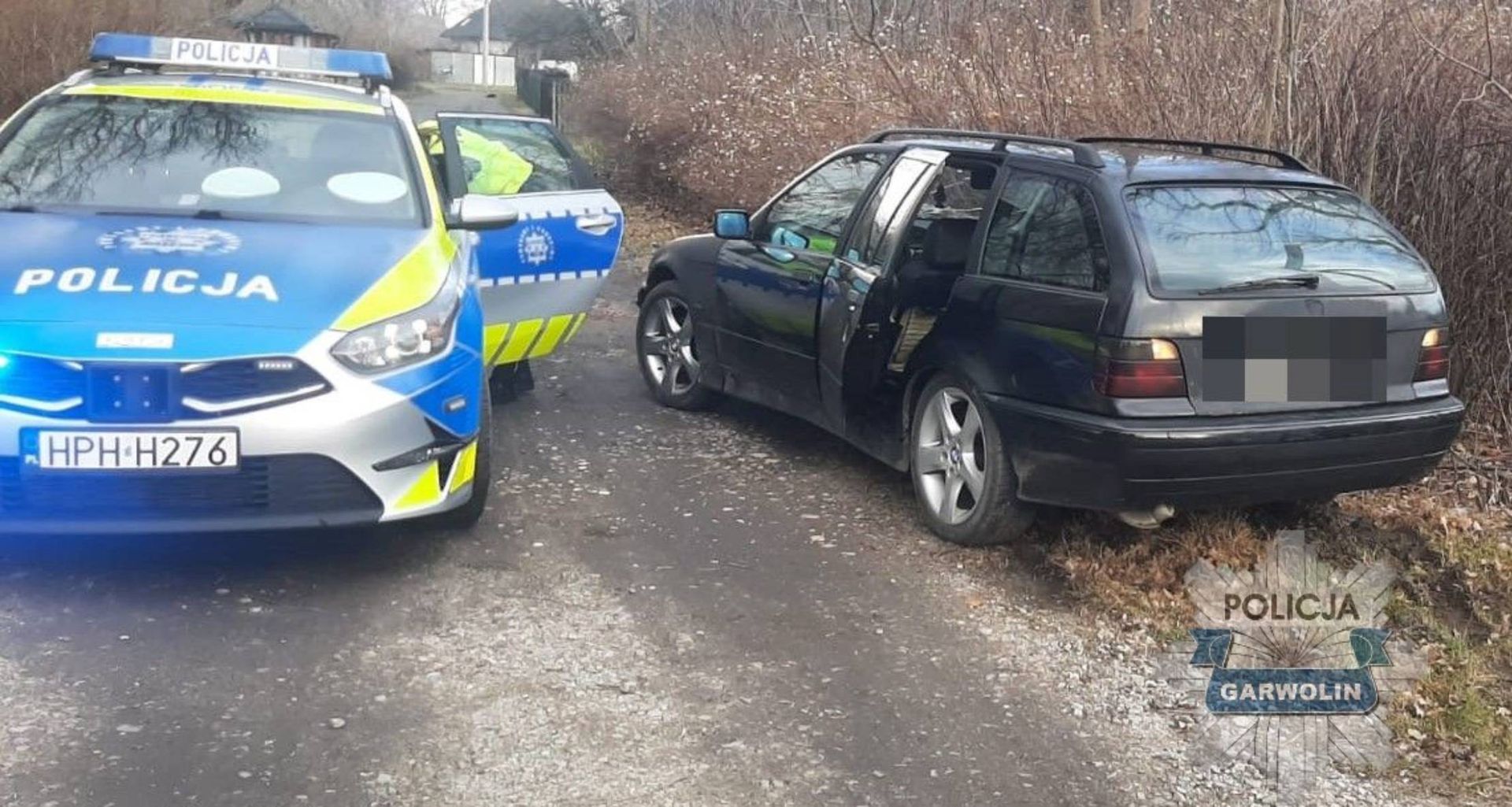 Pościg za kierowcą BMW