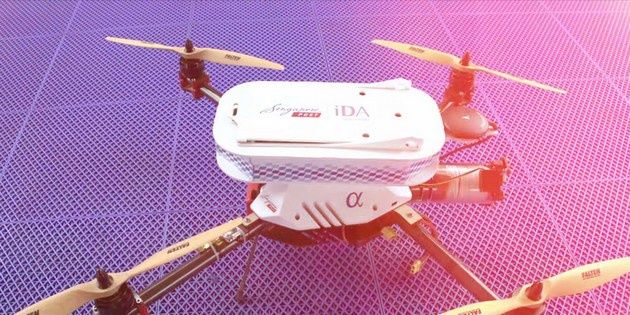 dron SingPost