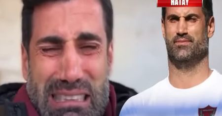 Trzęsienie ziemi w Turcji. Znany bramkarz nie mógł powstrzymać łez