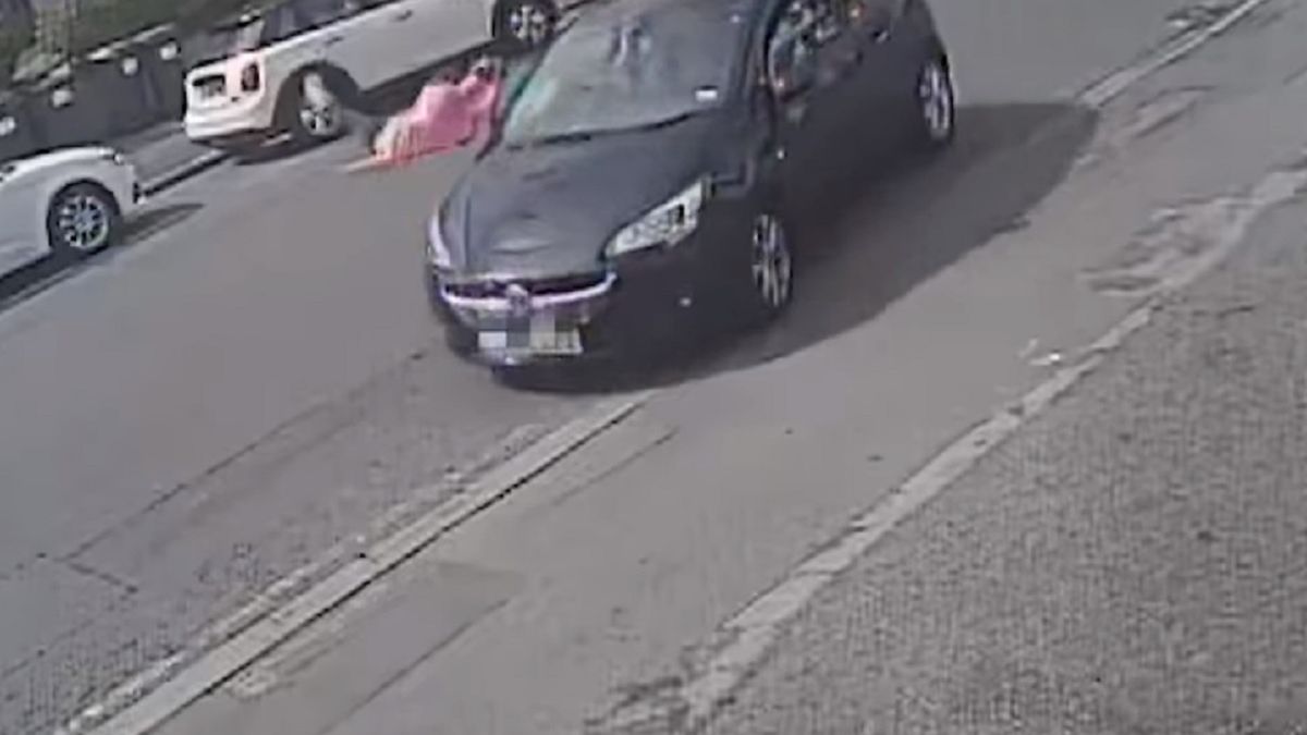 Potrącenie 11-latki zarejestrowały kamery