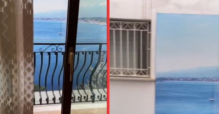 Wynajęła pokój z widokiem, czuje się oszukana. Wideo ma 2,5 mln odsłon