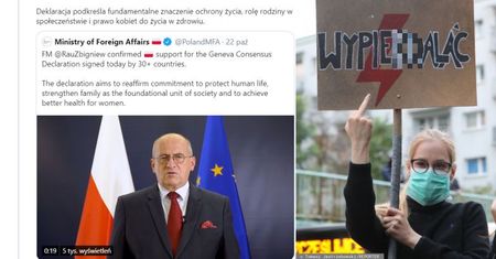 Polska podpisała międzynarodową deklarację PRZECIW ABORCJI. Obok Pakistanu i Ugandy
