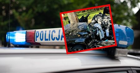 Z samochodu nic nie zostało. Dwóch młodych mężczyzn zginęło na miejscu