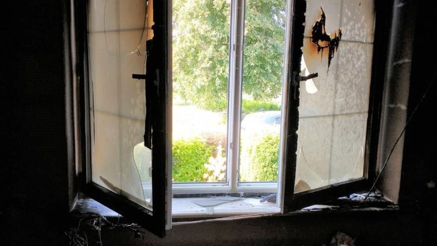 Lipniki. Groźny pożar domu. 84-latkowie w szpitalu 