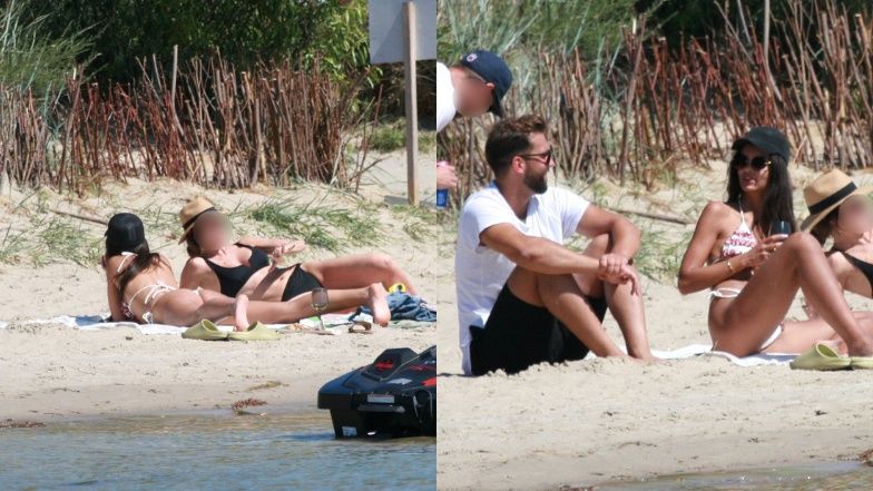 Klaudia El Dursi na plaży w Chałupach