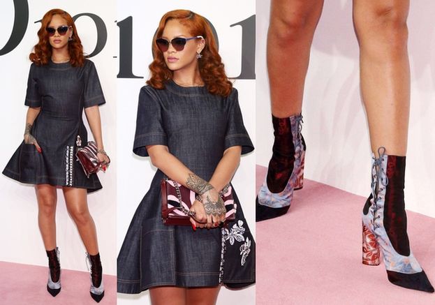 Dżinsowa Rihanna reklamuje Diora (ZDJĘCIA)