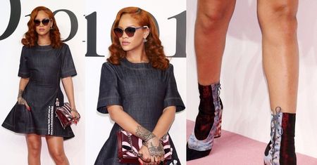 Dżinsowa Rihanna reklamuje Diora (ZDJĘCIA)