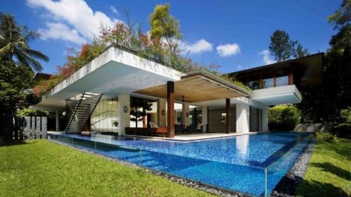 Dom w basenie - sposób na upały 1