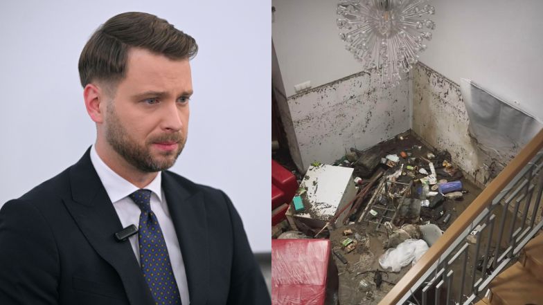 Dziennikarz TVN 24 pokazał skalę zniszczeń w Lądku-Zdroju