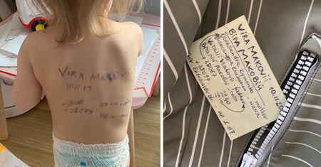 Ukraińska mama "oznaczyła" swoje dziecko. Wszystko na wypadek własnej śmierci