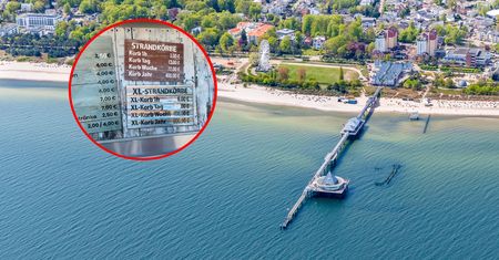 Zdjęcie z plaży nad Bałtykiem. Turyści płacą nawet 460 zł