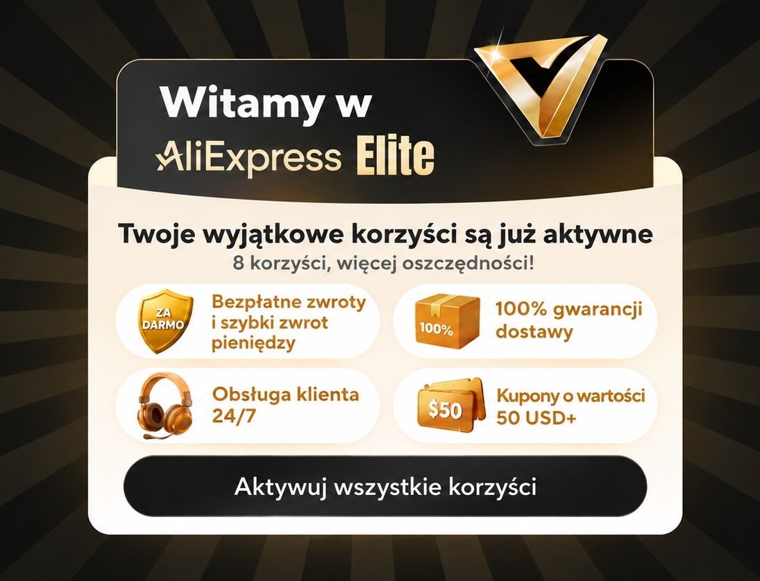 Korzyści z opcji Elite na AliExpress