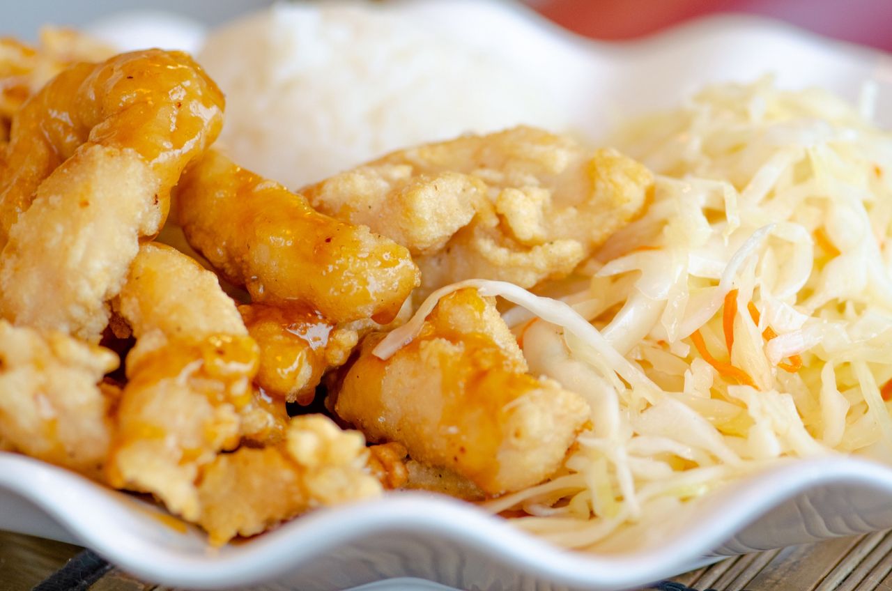 Chinese-style battered chicken