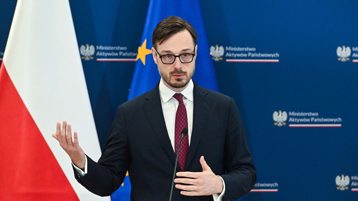 Minister aktywów państwowych Jakub Jaworowski 