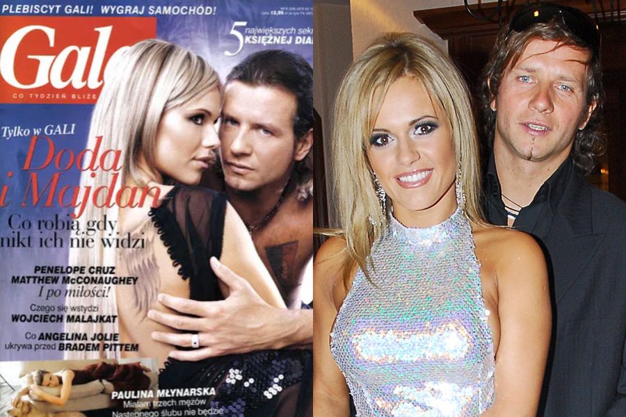 Doda i Radosław Majdan na okładce magazynu "Gala"