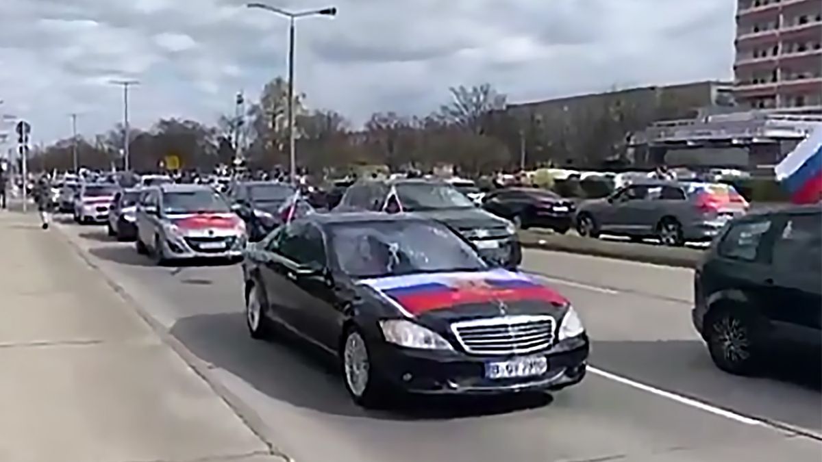 W stolicy Niemiec odbyła się prorosyjska manifestacja