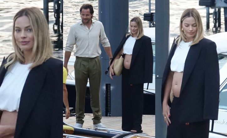 Margot Robbie z ciążowym brzuszkiem