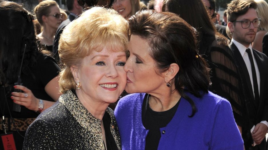 Debbie Reynolds, Carrie Fisher 