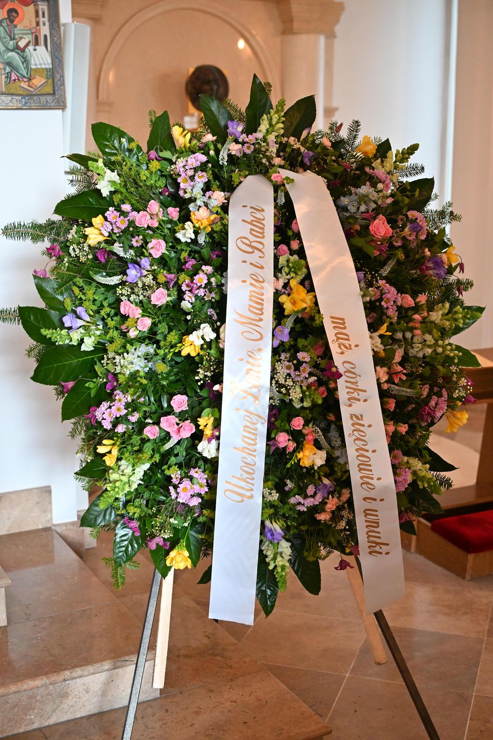 Pogrzeb Bożeny Dykiel 