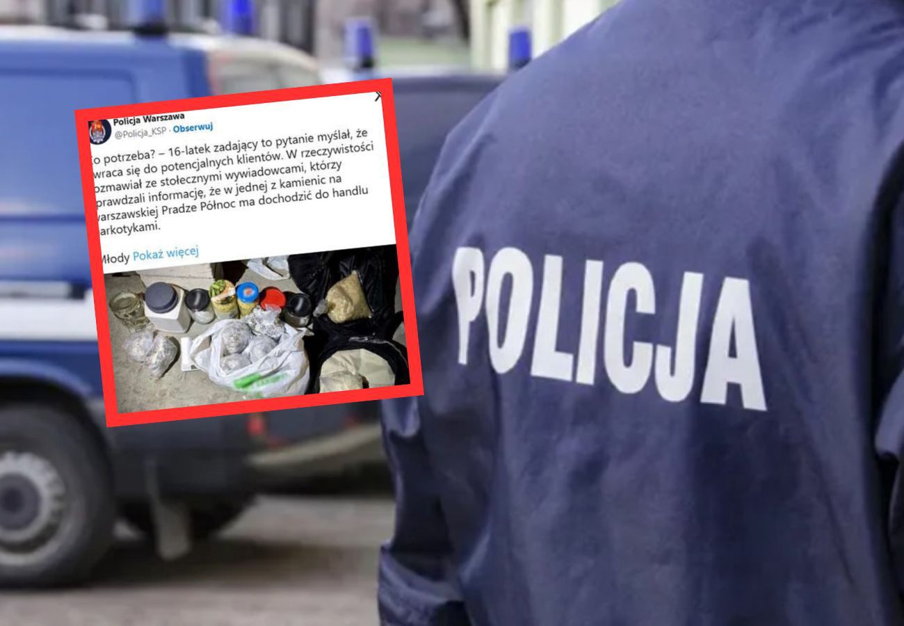 16-letni diler nie rozpoznał policjantów. "Co potrzeba?"