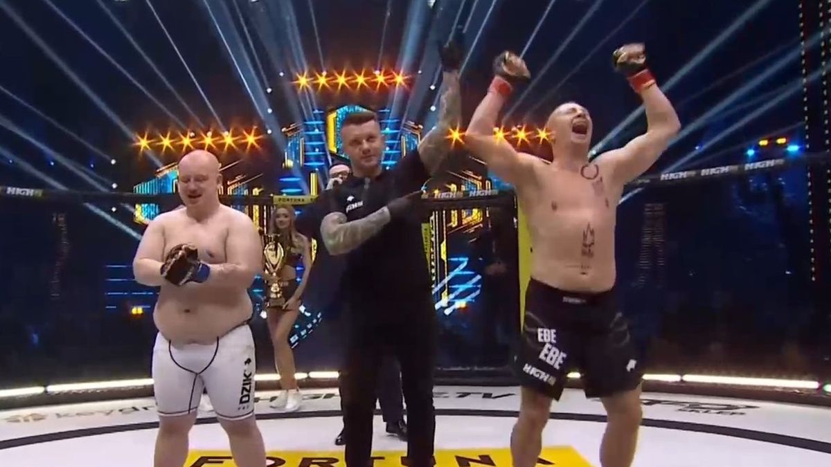 Dariusz Kaźmierczuk wygrywa z Kacprem Bociańskim