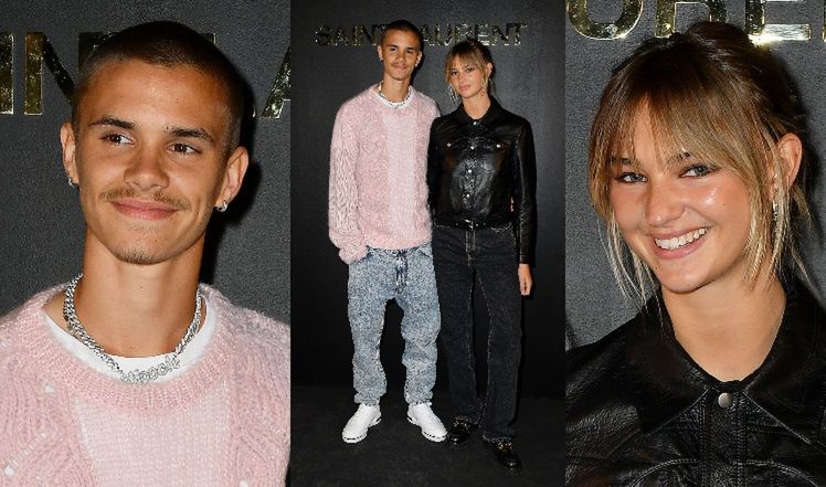Romeo Beckham i Mia Regan