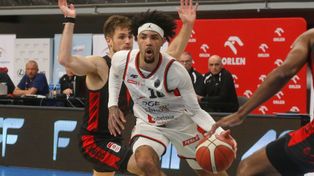 Koszykarze PGE Startu Lublin w pierwszym w ćwierćfinale fazy play-off pokonali drużynę ze Słupska. Zobacz zdjęcia