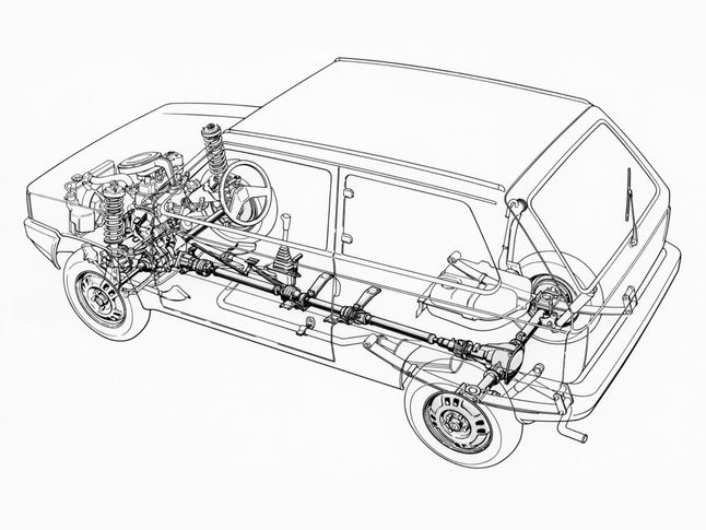 Fiat Panda 4x4 - prekursor małych crossoverów z dołączanym napędem tylnej osi