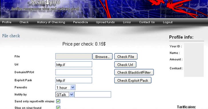 Scan4you. Źródło: The Hacker News