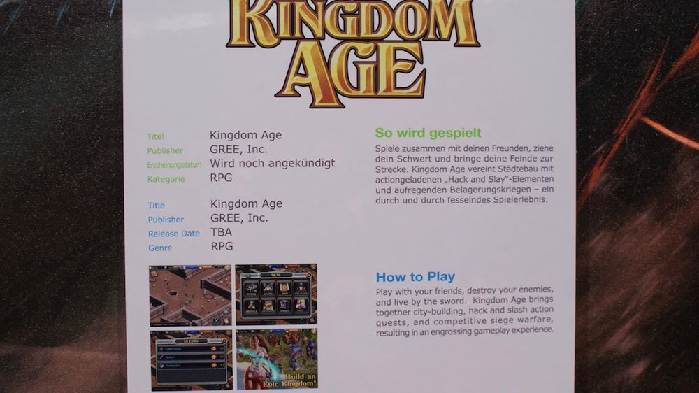 GamesCom 2012: Rzut oka na Kingdom Age [wideo] 1