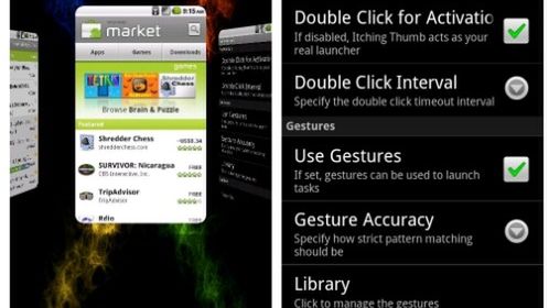 Itching Thumb - genialny przełącznik zadań dla Androida 1