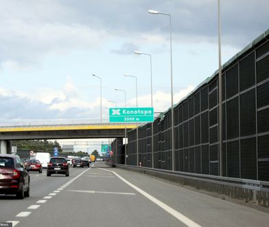 Karambol na S2 w Warszawie. Utrudnienia w ruchu