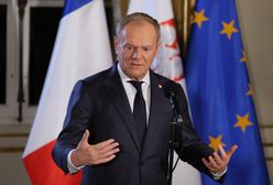 Tusk wyszedł ze spotkania z Macronem. Mówił o "dyskrecji"