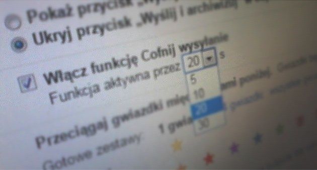 Gmail Undo opcja