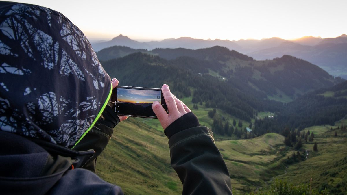 Wakacje ze smartfonem w górach