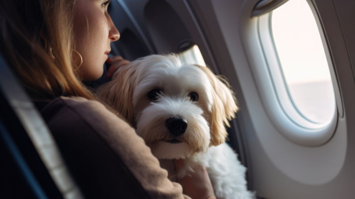 Pies na pokładzie samolotu to dziś żadna sensacja