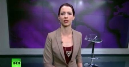 Prezenterka rosyjskiej telewizji: "SERCEM JESTEM Z UKRAINĄ!"