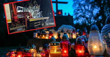 Pochowano czworo młodych ludzi. Ksiądz z trudem powstrzymywał łzy