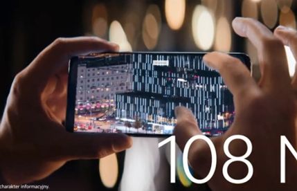 Xiaomi Mi 10T promowane hasłem "Twórz. Odkrywaj"