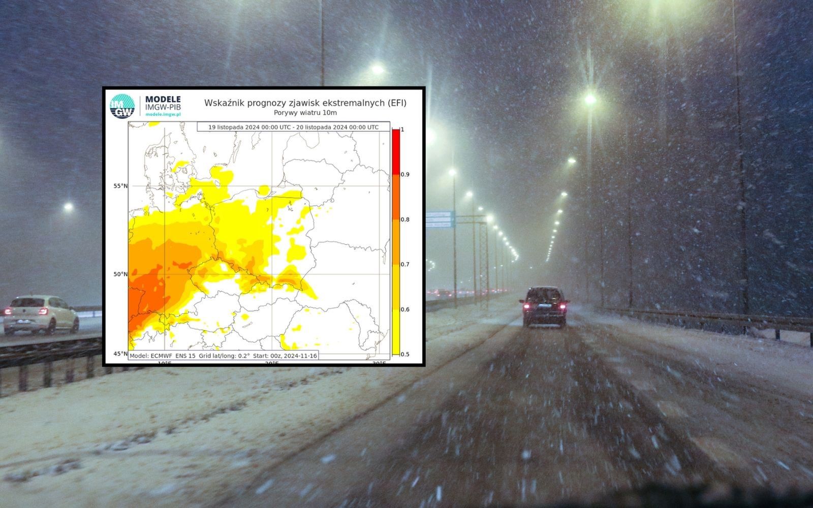 IMGW wydało alerty. Wichury i śnieg! Najgorsze dopiero nadchodzi