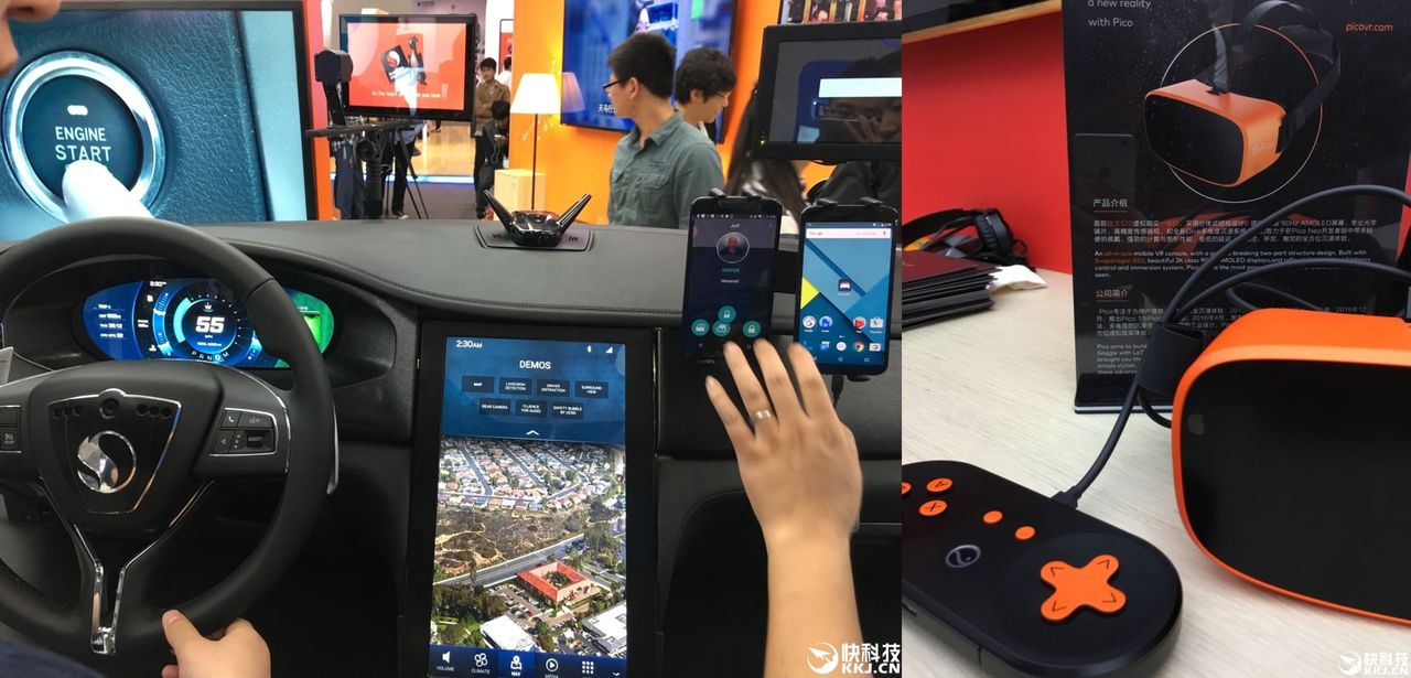 Snapdragon 820 w systemie VR Pico Neo i tablecie wbudowanym w deskę rozdzielczą samochodu